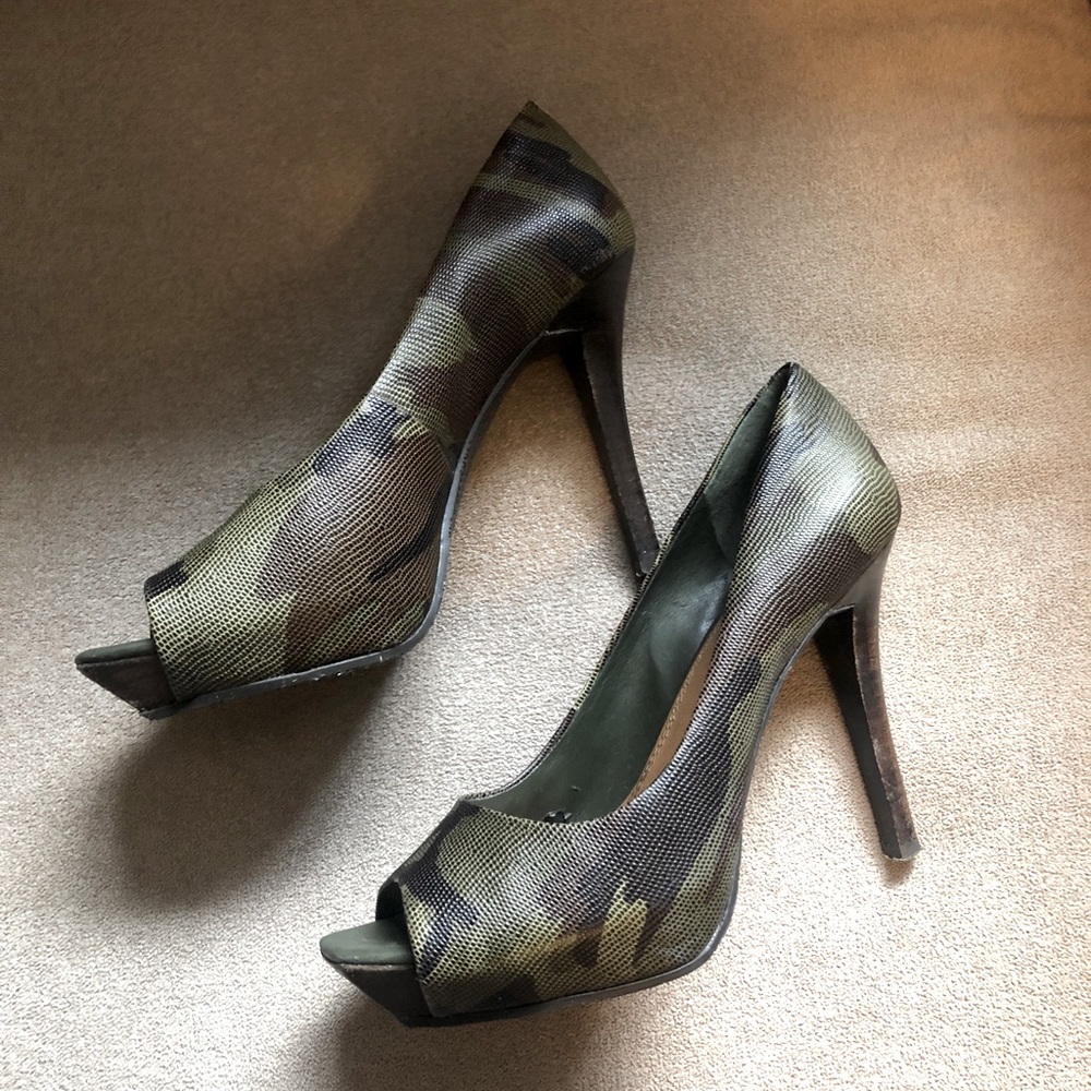 Camo Heels